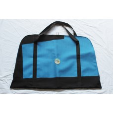 Recycling-Trockenanzugtasche – Schwarz - Blau mit blauen Details
