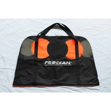Recycle drysuit bag - Black - kevlar - neon orange
