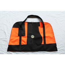 Recycle drysuit bag - Neon orange - black